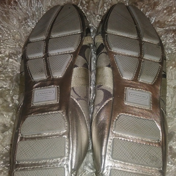 Silver Coach shoes - Picture 2 of 6